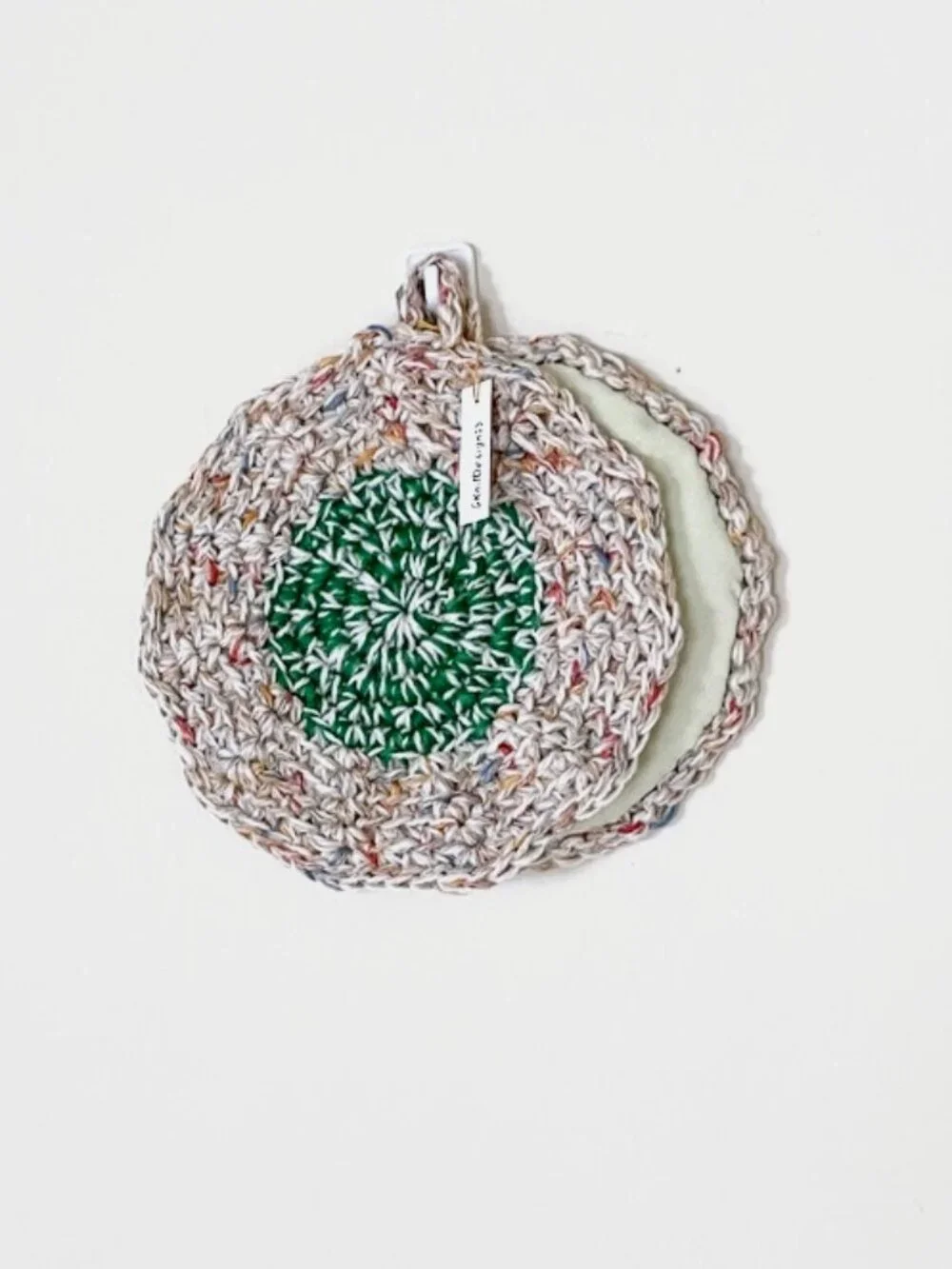 Crochet Pot Holders, Handmade Farmhouse Pot Holders, Trivet Set
